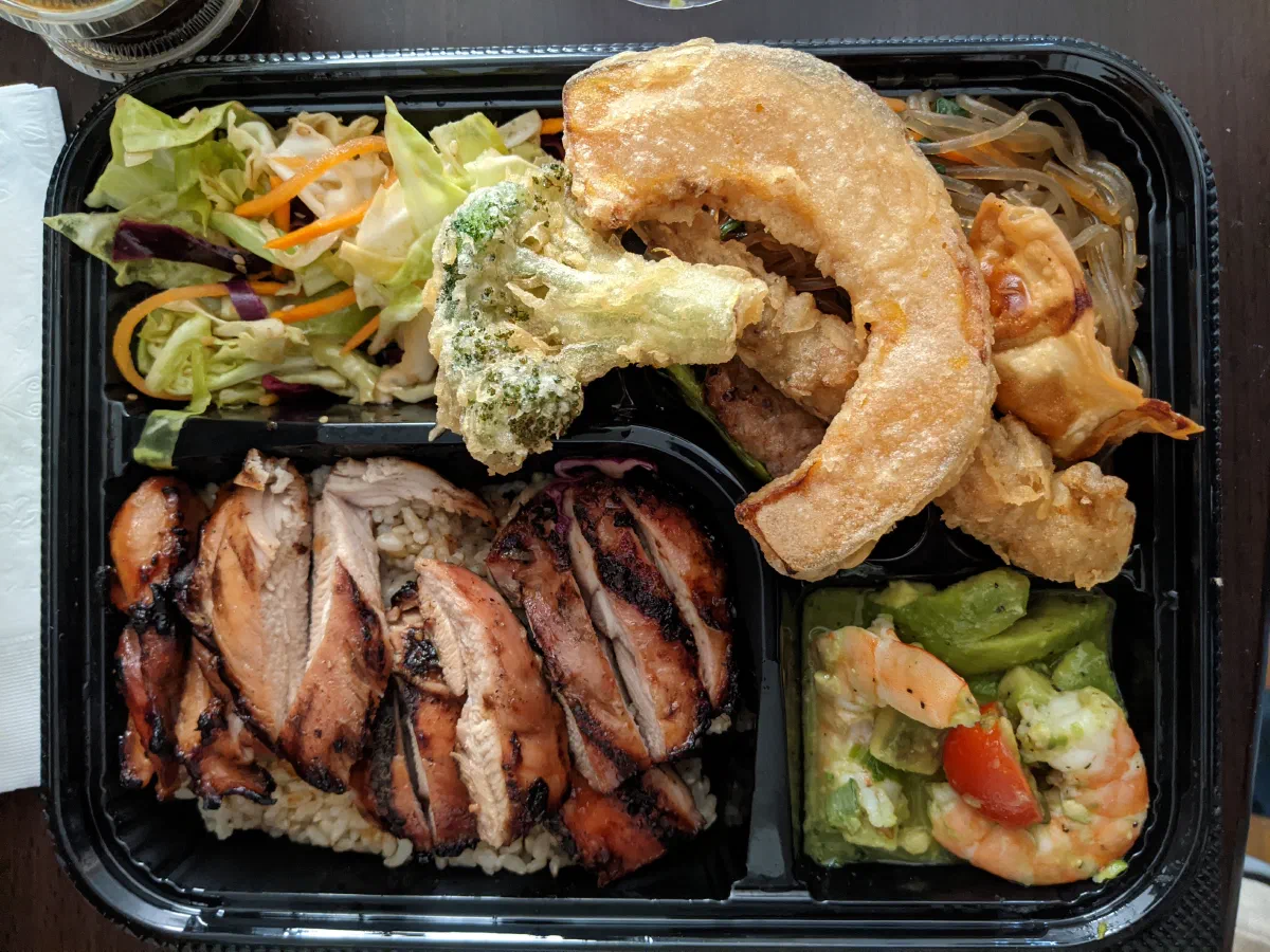 so there was this tasty looking bento...